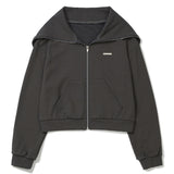 Bigcollar Half Zip up [CHARCOAL] (6618911998070)