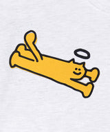 [EZwithPIECE] CAT DOG TEE(2COLORS) (6562948579446)