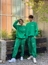 FLOVER TRANING PANTS (GREEN) (6555032027254)
