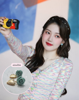 アンティークミントローズピアス / Antique Mint Rose Piercing (G-friend Yerin, Dreamcatcher Gahyun Piercing)