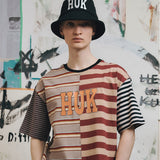 HUK MIX STRIPE T-SHIRT [2 COLOR]