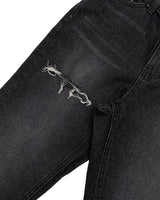 セミデストロイドブーツカットデニム/MG605 Semi Destroyed Bootcut Denim