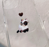 ミューズサムキャットケース / muse some cat phone case siamese