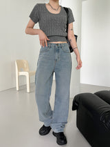 スノーイング ワイドパンツ / no.1777 Snowing Wide Pants