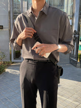 ディープデイリーセミフィットスラックス/Deep Daily Slim Fit Slacks (4 colors)