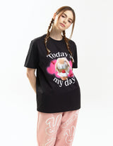 トゥデイイズマイデイTシャツ / TODAY IS MY DAY-T (black)