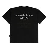 ベイビーフェイスドーナツチューブガール半袖Tシャツ ブラック