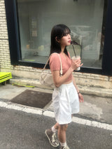 アリスVネックハーフニット