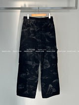 [UNISEX] ウォッシングコーデュロイカーゴジョガーワイドパンツ