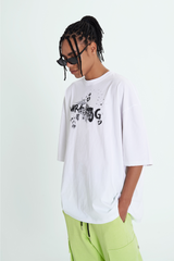 オーバーフィットニューヨーク　ロゴTシャツ
