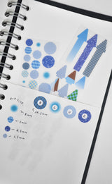 Roll Masking Label / Pattern - Arrow