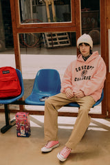 クラシックビッグロゴパーカ・インディピンク［ユニセックス］ / Classic Big Logo Unisex Indi Pink Hoodie
