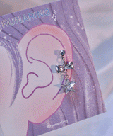 ribbon star piercing