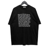 スクエアフィールドレタリング半袖 (4 color)