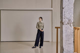ウールツイルセットアップパンツ/WOOL TWILL SETUP PANTS_NAVY