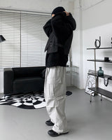 バケットパッデッドフーディ―ベスト/MO Bucket Padded Hooded Vest