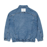 BBD The Apparition Zip Up Denim Jacket (Blue)