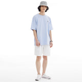 オーバーフィットマシュマロポイントショートスリーブT/OVERFIT MARSHMALLOW POINT SHORT-SLEEVED T-LIGHT PURPLE