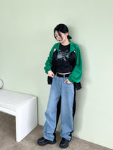 ペッパージャージジップアップ/pepper jersey zip-up