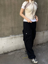 クーリングハイネックキャップスリーブベスト / Cooling High-Neck Cap Sleeve Vest