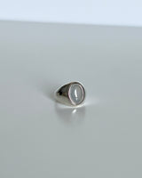 グレーオニックスオープンリング / ﻿Gray onyx open ring
