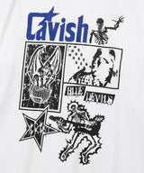 LIGHTNING SKELETON LS TEE WHITE(CV2ESUT553A)