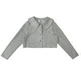 アズールショートカーディガン / Azure short cardigan (white)