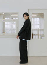 フォールディングパンツ / unisex folding pants black