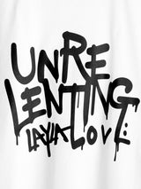 アンリレンティンググラフィティ半袖Tシャツ / Unrelenting Graffiti Short Sleeve T-shirt T79 White