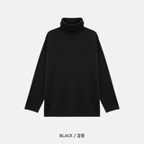 ナッピングハイネックニットＴシャツ (7colors)