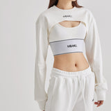 Courage Sweat shirt White (6600762654838)
