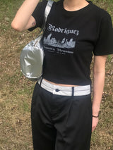 Windy city crop T