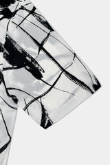 ドローイングパターンシャツ / OWN Drawing Pattern Shirt (2 colors)