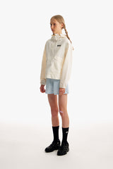 チェリーフーディーウオウブンアノラック／CHERRY HOODIE WOVEN ANORAK [IVORY]