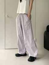 Mencia Crisp Incision Wide Two-Way Jogger Pants