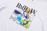 ギャラリープリンティングTシャツ / GALLERY PRINTING TEE SHIRT_LIGHT GREY