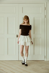 FRILL SEE-THROUGH KNEE SOCKS