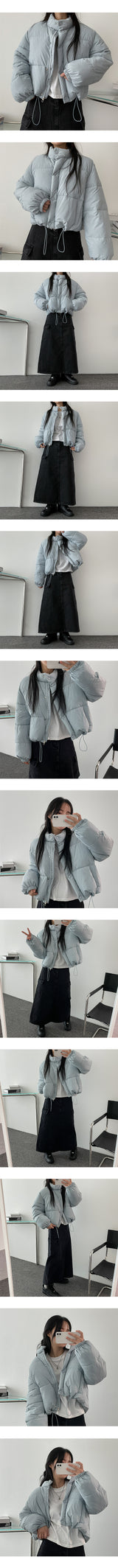 ランカバックスリットカーゴデニムロングスカート
