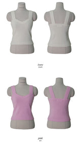 Soft Pastel Knit Sleeveless (4color)