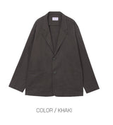 ネバーリネンオーバーブレザー