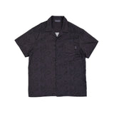 ペイズリーハーフシャツ/PAISLEY HALF SHIRTS purple