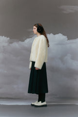 Eco fur jacket