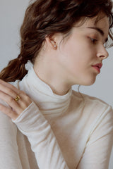 Double Flat Open Ring