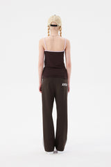チェリートムボーイグラフィックノースリーブ / CHERRY TOMBOY GRAPHIC SLEEVELESS [BROWN]