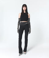 フックNアイタンクトップ/Hook N Eye Tank Top Black
