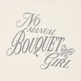 BOUQUET GIRL GRAPHIC T-SHIRT [IVORY]