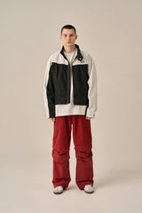 COLOR TONING PRINT RIDER JACKET