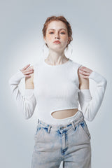 ホールウォーマーニット / HOLE WARMER KNIT