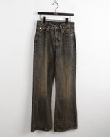 Portner Guze Washed Semi Bootcut Denim Pants