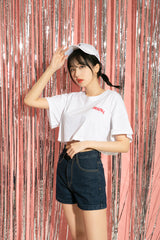 オリジナルクロップTシャツ / TOP(8610) original crop t